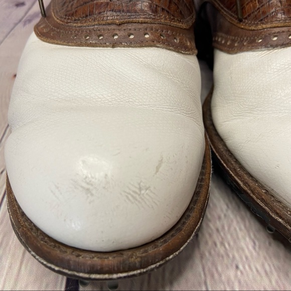 Vintage Men’s FootJoy ‘Premiere Classic’ Golf Shoe Size 9 - Picture 6 of 11